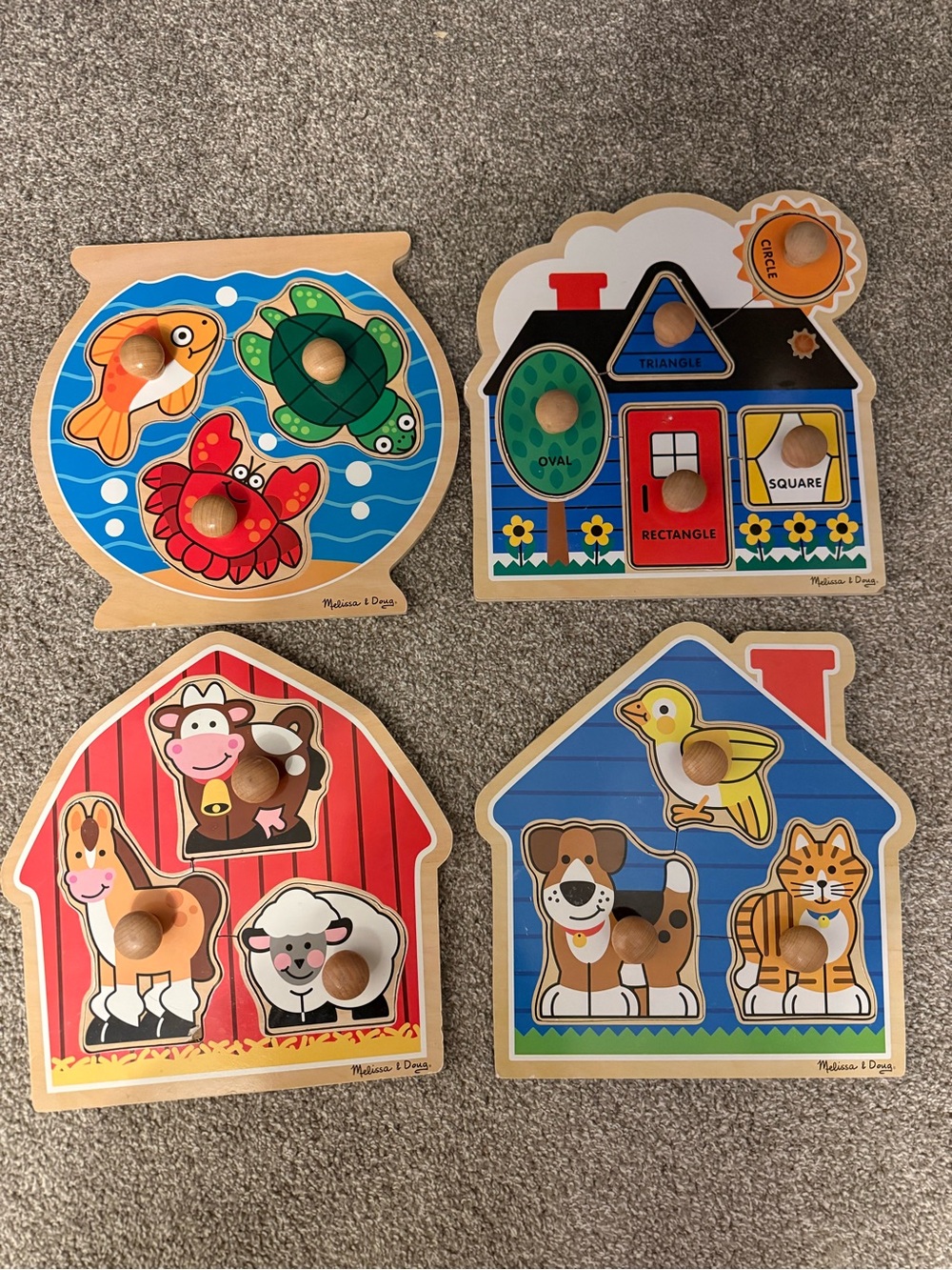 Melissa & Doug Puzzle Lot
